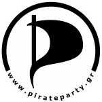 Alternative Pirate party greece logo