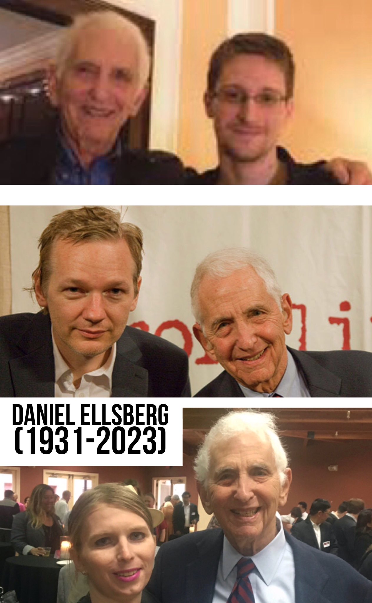 Το κόμμα Πειρατών για το θάνατο του Daniel Ellsberg