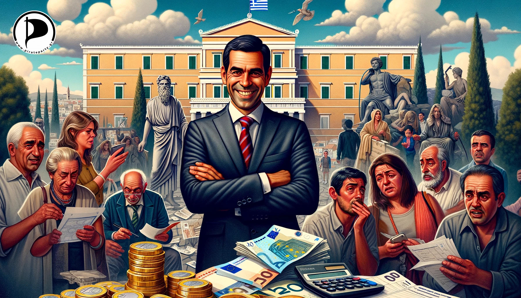 Η κυβέρνηση πανηγυρίζει για μια οικονομία που πάει χειρότερα για όλους