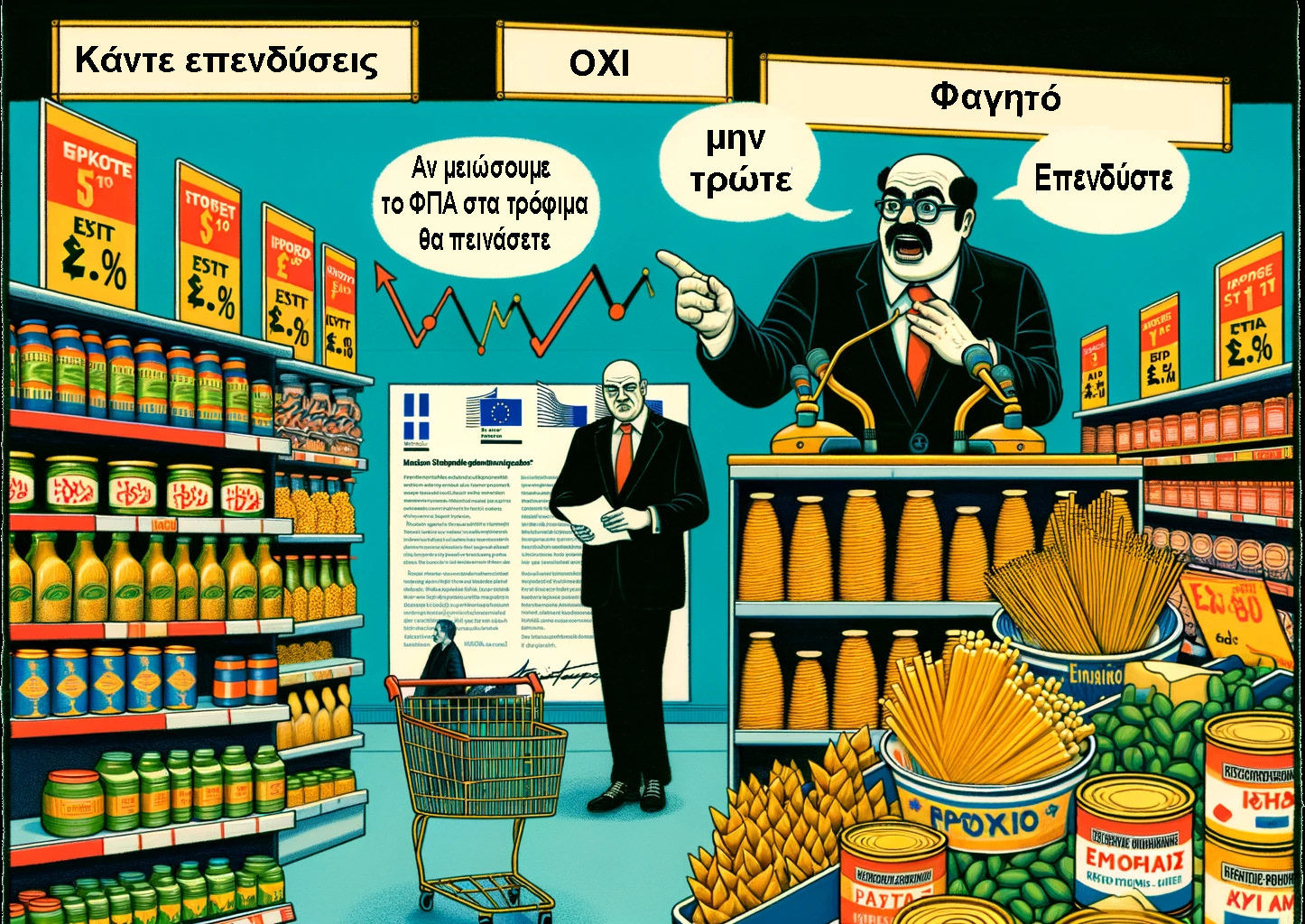 Η ακρίβεια, οι επιστολές και οι εμμονές των υπουργών