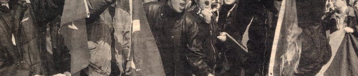 Διαδήλωση της νεοναζιστικής εγκληματικής οργάνωσης 